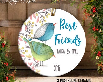 Best Friends Ornament, Personalized Best Friend Christmas Gift, Personalized Ornament, You're my Person Ornament Best Friend Gift Idea OCH53