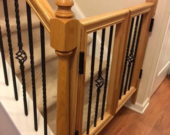 Handrail and Iron Gate