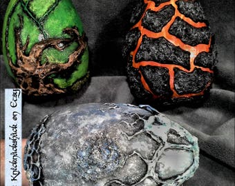 Dragon Eggs 6 Inch Beautiful Element Dragon Eggs Fantasy Cosplay Large Dragon Eggs Realistic