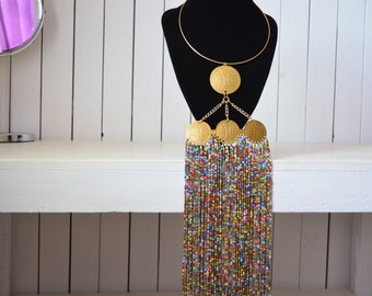 African Maasai Beaded Necklace | African Jewelry | Tribal Necklace | Ethnic jewelry | One size fits all | Romantic Gift for Her