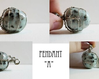 Sesame Jasper Pendant