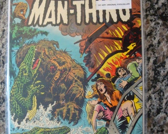 The Man Thing Issue 3 1974 comic