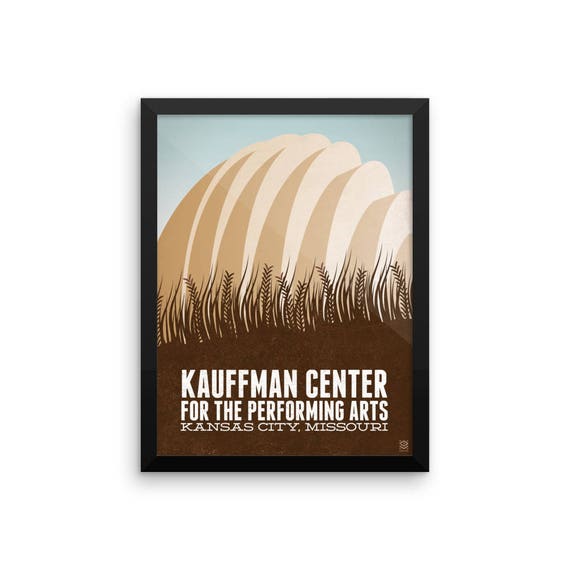 Kauffman Center Framed Print