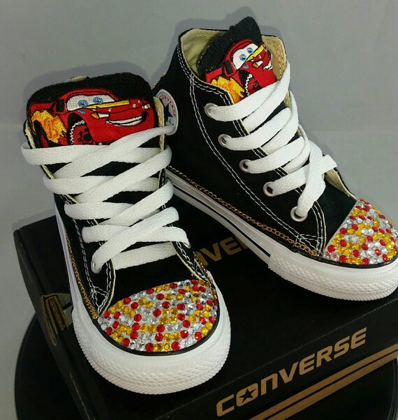 Boys Custom Converse Lightning Mcqueen Converse Kids