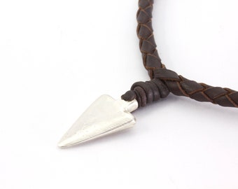 Arrowheads cast in silver.