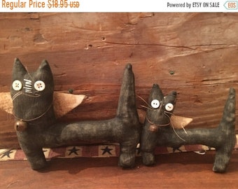 Spring Sale Primitive Doll Kitty Angels
