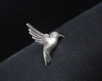 Sterling silver Hummingbird Tie Tac