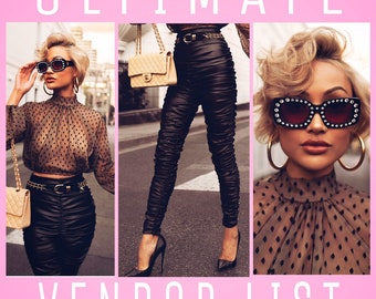 Wholesale Suppliers Trendy Clothing Vendor List