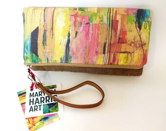 Date Night Clutch in Cinnamon by MaryLea Harris