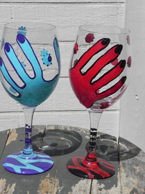 Hand Holding Wine Glass
