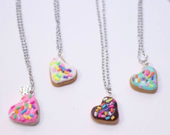Sugar cookie charm, kawaii charms , polymer clay charms.