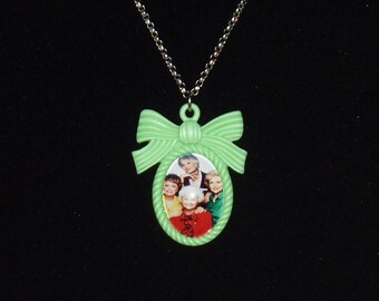 Golden Girls Inspired Resin Cameo Necklace / Golden Girls / Dorothy / Sophia / Blanche / Rose / Betty White / Golden Girls Jewellery
