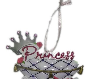 Personalized Princess Crown Ornament