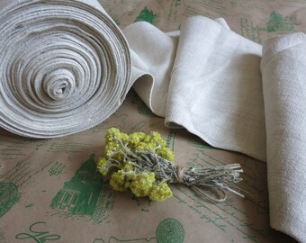 Hemp fabric craft Farmhouse fabric Ethnic Textiles Upholstery Fabric by yard Table Runners Handmade hemp