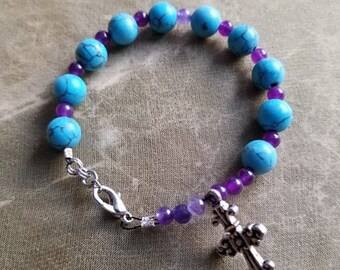 Rosary Style Bracelet