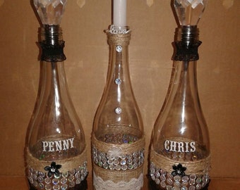 customizable wine decanters