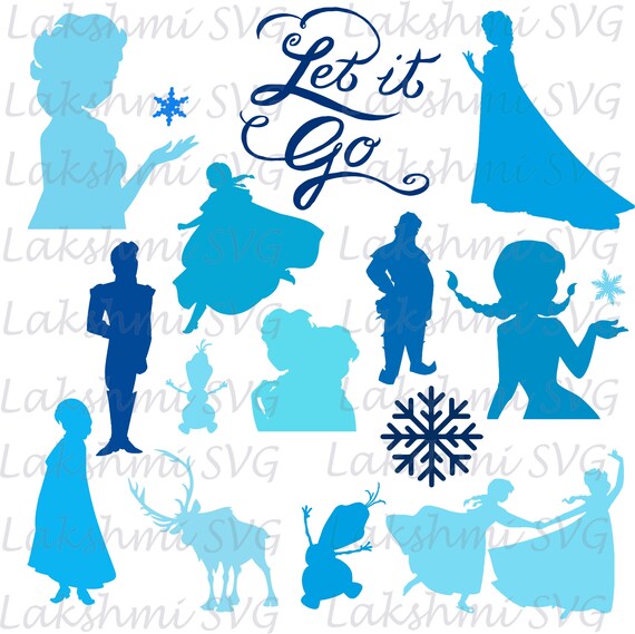 Download Frozen SVG Bundle Frozen clipart Frozen cut files Frozen