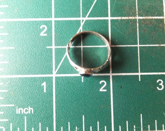 Sterling Silver and Topaz Ring.... size 6 only