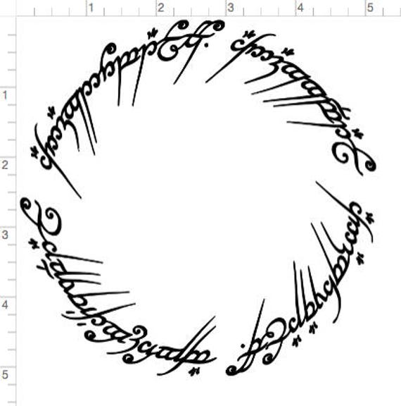 Tolkien Elvish Font