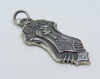 The Centurion - Unique, Sterling Silver Warrior Pendant