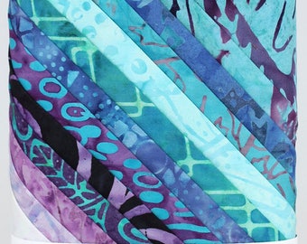 Tonga Treats Batik "MYSTICAL" Fat Quarter Bundle, 12 Timeless Treasures Precut Fabric
