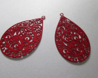 prints 2 drop red 30 x 19 mm