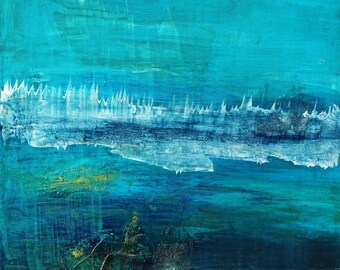 Series Blue in blue: Underwater Blue III-Unique