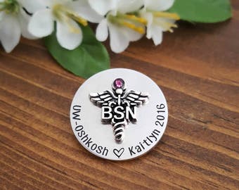 BSN Pin | Nursing Pin | Pinning Ceremony | BSN Nursing Pins | Nursing Pinning Ceremony | BSN Nurse | Nurse Graduation | Pins for Bsn Nurses