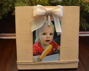 Peach Painted Wood Frames