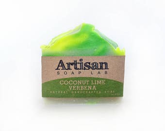 Coconut Lime Verbena Handcrafted Soap