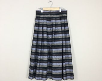 High Waisted Pleated Skirt