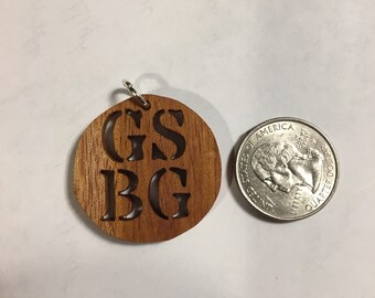 GSBG mahogany pendant