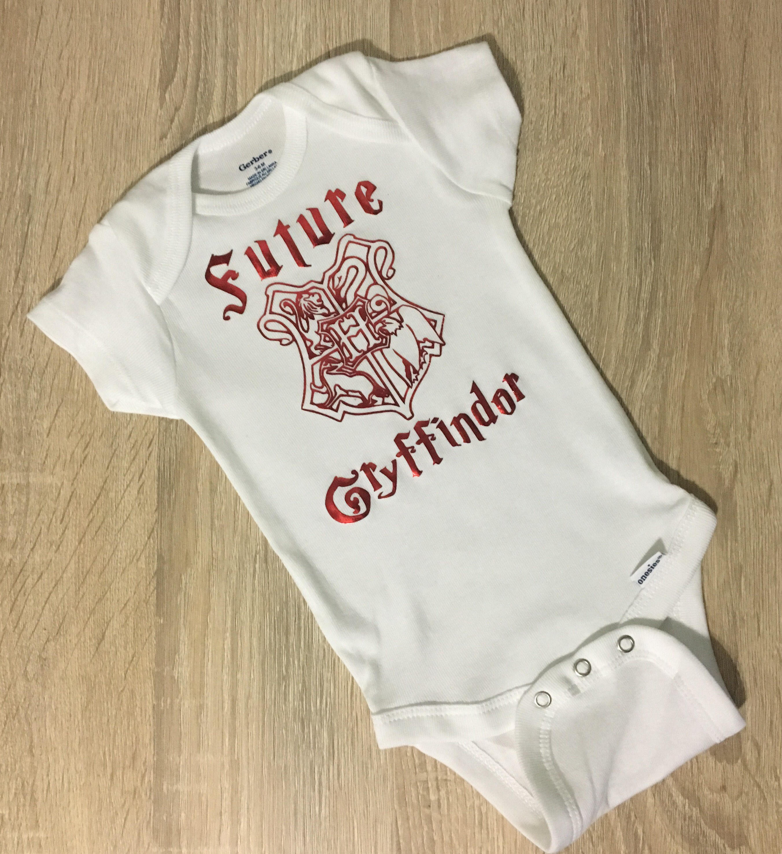 Gryffindor Onesie Hogwarts House Onesie Harry Potter Onesie