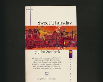 Sweet Thursday, by John Steinbeck, paperback, 1961
