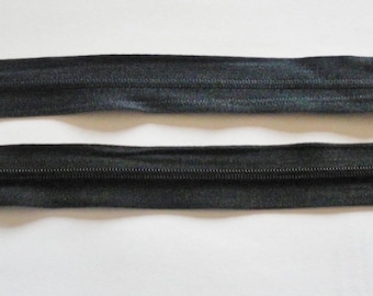 Zipper zips black