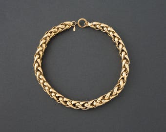 Vintage Napier Heavy Curb Chain Necklace Huge 225 grams