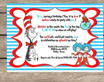 Circus Party Invitation