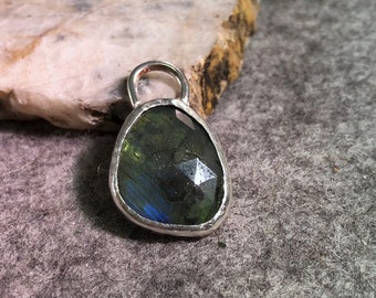 Andrew Thornton Silver and Labradorite Pendant