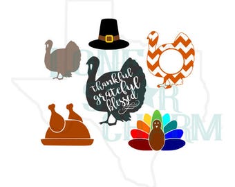 Thanksgiving Turkey Digital SVG Files