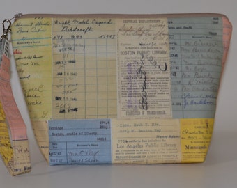 Designer Library Book Slips project bag