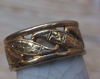 vintage Uncas band ring