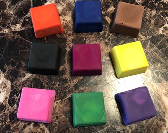 Coloring Solid Crayon Blocks