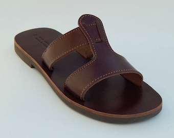 Mens Genuine Leather Sandals