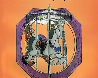Customer Favorite Stained GLASS WHIRLS POTPOURRI Pattern Book Sculpture