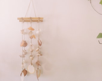 Vintage seashell hanging chandelier