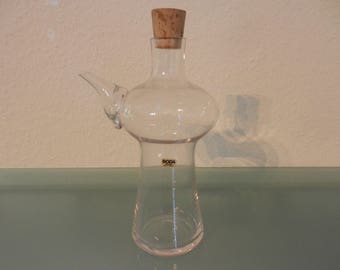 Rarität KOSTA BODA Design Bertil Vallien Dekanter 300ml 60er Jahre schwedische Glasmanufaktur