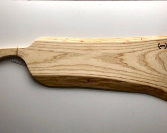 Large Charcuterie Board - Live Edge Cheese Board - Serving Platter - Ash Cutting Board - Rustic Cheese Board - Housewarming Gift