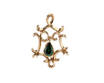 Baroque Pendant Gilded Grande