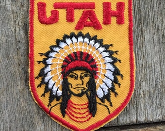Utah Vintage Souvenir Travel Patch from Voyager - New In Original Package