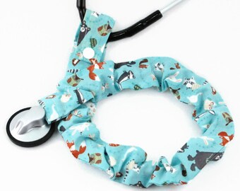 Stethoscope Cover, Medical Student, Nurse, Doctor, Medical Instruments, Stethoscope Accessories, Woodland Animals, Bears, Foxes, Owls, Gift